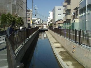 The side of the Nagase station@The ring place to place on the southern side