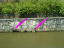 It is new and the sewage is leaking out from the cut wall.